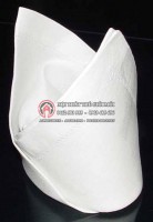 Gấp khăn napkin hình chiếc mũ