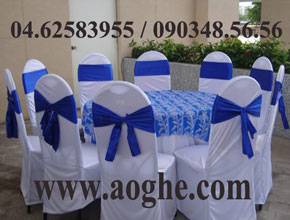 Nơ áo ghế tiệc cưới