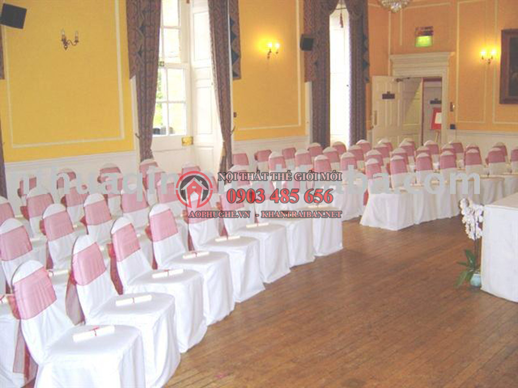 May gia công áo ghế hội thảo