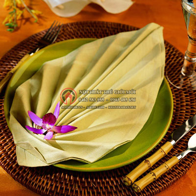 Địa chỉ may khăn ăn napkin nhà hàng tiệc cưới