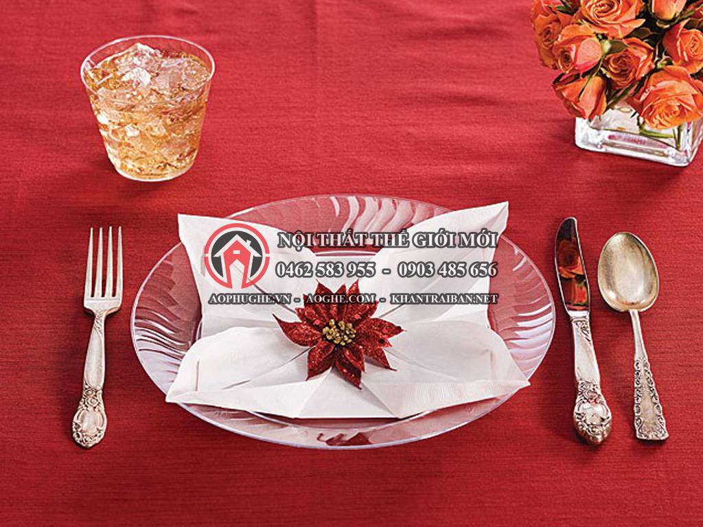 Địa chỉ may gia công khăn ăn tiệc cưới giá rẻ