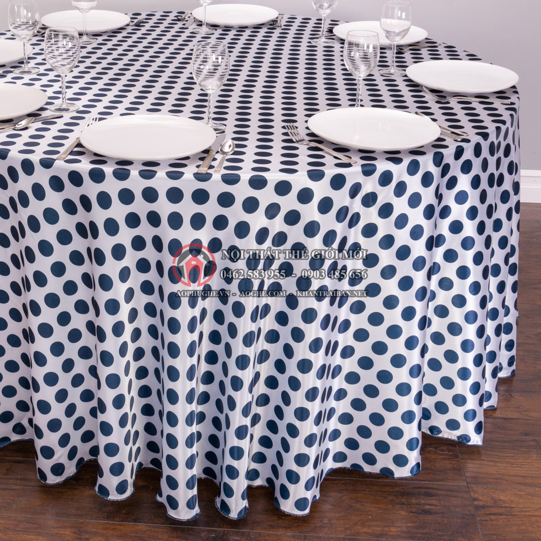 Địa chỉ may khăn trải bàn tiệc cưới - hà nội