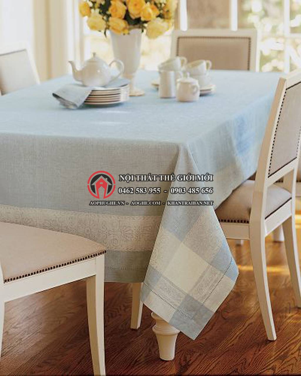 Khăn trải bàn nhà hàng cao cấp