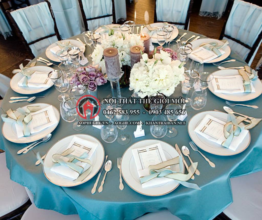 Khăn trải bàn nhà hàng giá rẻ