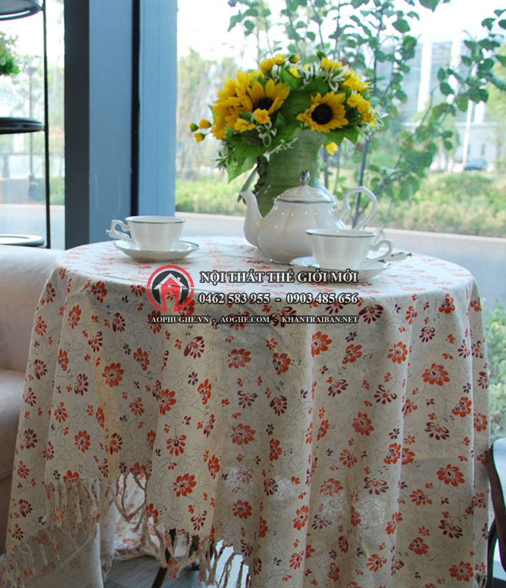 May gia công váy bàn khách sạn - hà nội