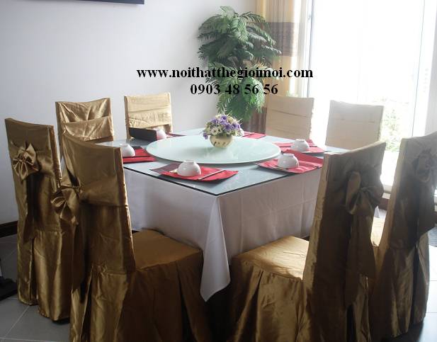 Phủ ghế nhà hàng giá rẻ