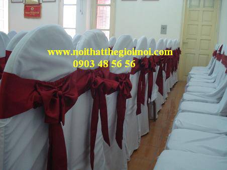 áo phủ ghế hội nghị