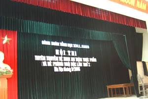 Phông rèm hội trường