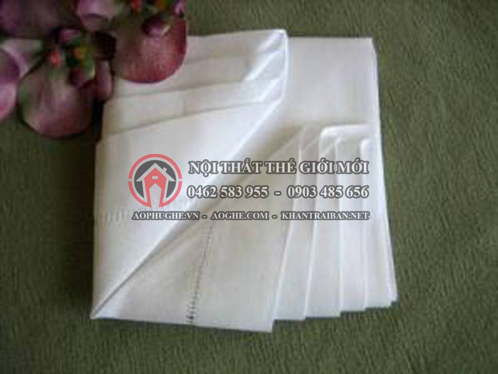 hướng dẫn gấp khăn ăn 9
