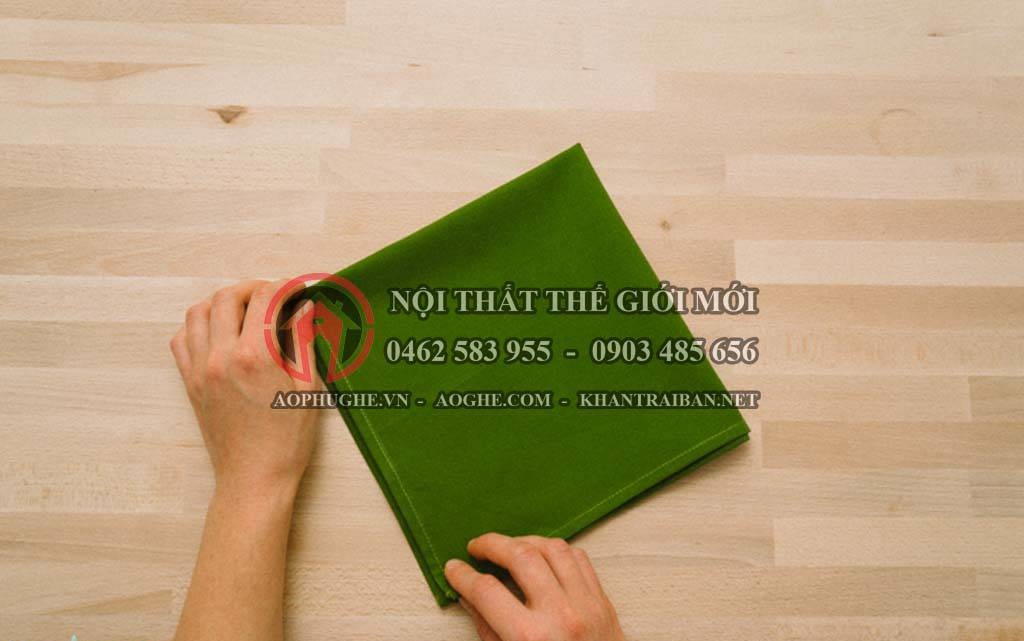 khăn ăn cây thông noel 2