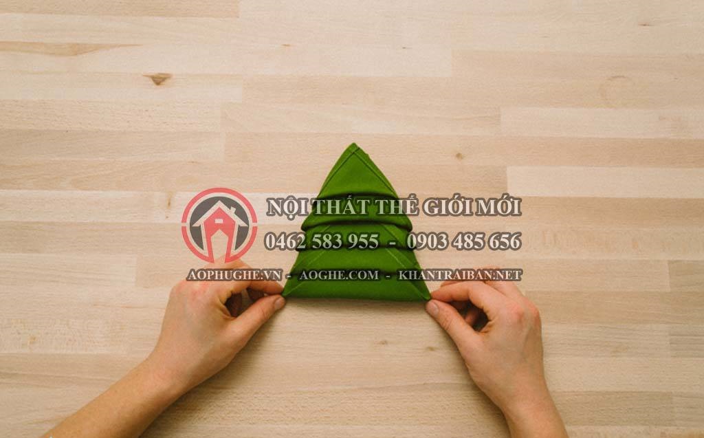 khăn ăn cây thông noel 12