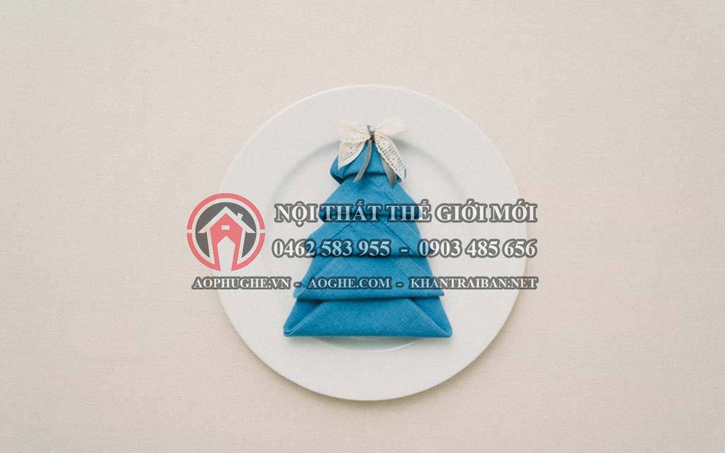 khăn ăn cây thông noel 14